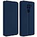 Custodia Xiaomi Redmi Note 9 Portacarte Funzione Supporto Similpelle Liscia Blu - Foto miniatura 1