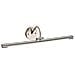 Elstead Alton - Applique Da Parete A Led 1 Luce Grande Nichel Spazzolato - Foto miniatura 1