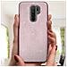 Cover Xiaomi Redmi 9 Semi-rigida Con Paillette Amovibili Rosa - Foto miniatura 4