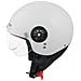 Scooter Moto Casco Jet Demi Omologato Ece 22-05 Visiera Avio Bianco S - Foto miniatura 4