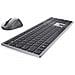 Tastiera Wireless + Bluetooth KM7321W Colore Grigio Titanio (Layout Italiano) + Mouse Ottico 7 Tasti 1600 DPI Colore Grigio Titanio - Foto miniatura 3