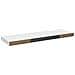 Scaffali A Parete 4 Pz Bianco 80x23,5x3,8 Cm In Mdf - Foto miniatura 7