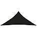 Parasole a Vela Oxford Triangolare 5x5x5 m Nero - Foto miniatura 3