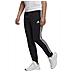 Pantalone Da Uomo Essentials French Terry Tapered Cuff 3-stripes Nero Taglia Xl Codice Gk8831 - Foto miniatura 1