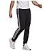 Pantalone Da Uomo Essentials French Terry Tapered Cuff 3-stripes Nero Taglia Xl Codice Gk8831 - Foto miniatura 5
