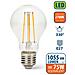 Lampadina Led A Filamento, Goccia A60, 8w / 1055lm, Base E27, 2700k - Foto miniatura 1