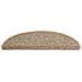 Tappeti Adesivi Scale Aspetto Sisal 15 pz 56x17x3cm Beige Scuro - Foto miniatura 3