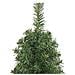 Albero di Natale Artificiale Sottile con Base Verde 120 cm PVC - Foto miniatura 4