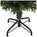 Albero di Natale Artificiale Sottile con Base Verde 120 cm PVC - Foto miniatura 6