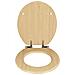 Sedile Wc Con Meccanismo A Caduta Libera, Accessorio Wc Con Mdf - - Foto miniatura 2