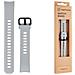 Cinturino 440 Originale Silicone Per Honor Band 4 - 5 Grey - Foto miniatura 1
