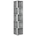 Scaffale Angolare Grigio Sonoma 33x33x164,5cm Legno Multistrato - Foto miniatura 2