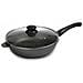 Kitchenpro - Sauteuse Con Coperchio E Manico Soft-touch - Rivestimento In Pietra, Antiaderente - Dimensioni 24cm - Foto miniatura 2