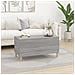 Tavolino Salotto Grigio Sonoma 90x44,5x45 Cm Legno Multistrato - Foto miniatura 4