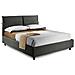 Letto Matrimoniale 160x190 Cm, Con Box Contenitore, Rivestimento In Tessuto Completamente Sfoderabile E Lavabile, Facile Da Assemblare, Made In Italy - Foto miniatura 1