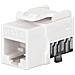 Frutto Keystone Slim Cat. 6 Per Cavo Rigido Con Supporto Punch-down 25 Pz Bianco - Foto miniatura 1