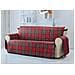Copridivano Trapuntato Antimacchia Imbottito Scozzese Rosso Modello Perth 2 Posti Perth - Foto miniatura 1