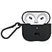 Cover Per Airpods 3 Tough In Silicone Con Aggancio Metallico, Nero - Foto miniatura 2