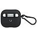 Cover Per Airpods 3 Tough In Silicone Con Aggancio Metallico, Nero - Foto miniatura 3