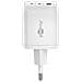 Goobay 64754 Caricabatterie Per Dispositivi Mobili Cuffie, Computer Portatile, Smartphone Bianco AC Ricarica Rapida Interno - Foto miniatura 2