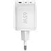 Goobay 64754 Caricabatterie Per Dispositivi Mobili Cuffie, Computer Portatile, Smartphone Bianco AC Ricarica Rapida Interno - Foto miniatura 3