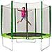 Trampolino Tappeto Elastico Jumping Con Rete Di Protezione Diametro Jumpy - Foto miniatura 1