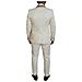 Abito Slim Fit Smoking A Righe Oro Bianco Sporco - It46 - S - Foto miniatura 3