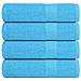Asciugamani Doccia 4 Pz Turchesi 70x140 Cm 360 G /m 100% Cotone - Foto miniatura 1