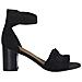 Black Elegant Part-open Sandals Sandali Pelle Scarpe Donna Nero Eu 36, 2-28398-20 007 - Foto miniatura 1