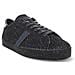 Mezze Scarpe Italiane Da Donna In Pelle Nera Con Glitter 37 - Foto miniatura 1