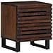 Comodini 2pz 40x34x46 Cm In Legno Massello Di Mango - Foto miniatura 2