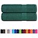 Asciugamani Doccia 2 Pz Verde 70x140 Cm 360 G/m 100% Cotone - Foto miniatura 2