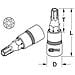 1/2"" Bit-stecknuss Tx Mit Stirnlochbohrung, Tb40 (911.1375) - Foto miniatura 1