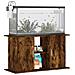 Supporto Acquario 101x41x58 cm in Legno Multistrato Rovere Fumo - Foto miniatura 3