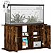 Supporto Acquario 101x41x58 cm in Legno Multistrato Rovere Fumo - Foto miniatura 4