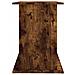 Supporto Acquario 101x41x58 cm in Legno Multistrato Rovere Fumo - Foto miniatura 7