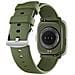 Smartwatch Con Monitoraggio Della Salute E Chiamate Bluetooth, Verde Scuro - Foto miniatura 2
