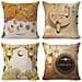 Set Di 4 Cuscini Decorativi Per Il Ramadan - 45x45cm, Diversi Motivi Unici E Colorati! - Foto miniatura 1
