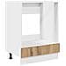 Armadio forno in rovere artigianale 60x46x81.5 cm in legno ingegnerizzato - Foto miniatura 1