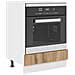 Armadio forno in rovere artigianale 60x46x81.5 cm in legno ingegnerizzato - Foto miniatura 3