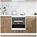 Armadio forno in rovere artigianale 60x46x81.5 cm in legno ingegnerizzato - Foto miniatura 4