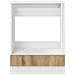Armadio forno in rovere artigianale 60x46x81.5 cm in legno ingegnerizzato - Foto miniatura 5
