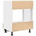 Armadio forno in rovere artigianale 60x46x81.5 cm in legno ingegnerizzato - Foto miniatura 7
