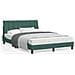 Letto con Materasso Verde Scuro 120x200 cm in Velluto - Foto miniatura 2