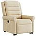 Poltrona Alzapersona Reclinabile Elettrica Crema in Tessuto - Foto miniatura 4