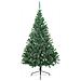 Albero di Natale artificiale preilluminato Verde 180 cm PVC - Foto miniatura 3