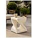 Tavolino Vkh1074-beige-mgo-34x34x45 Cm - Foto miniatura 7