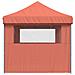 Tenda Party Terracotta 279 x 410 x 315 cm Tessuto Oxford - Foto miniatura 5