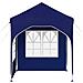 Tenda per feste a pop-up 192 x 192 x 245 cm Blu - Foto miniatura 6