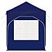 Tenda per feste a pop-up 192 x 192 x 245 cm Blu - Foto miniatura 7